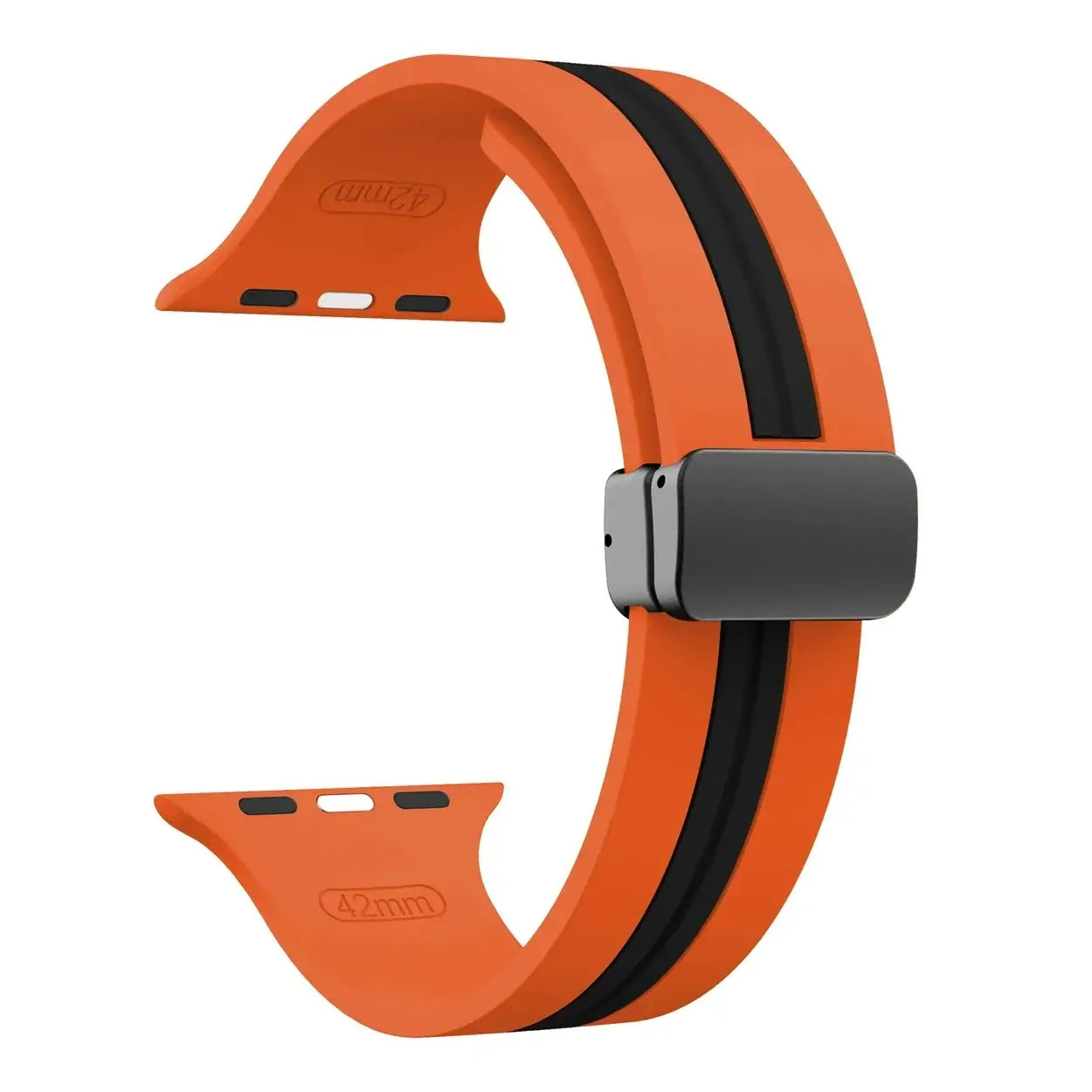 Apple Watch Silikonarmband – Robustes Design mit Magnetverschluss