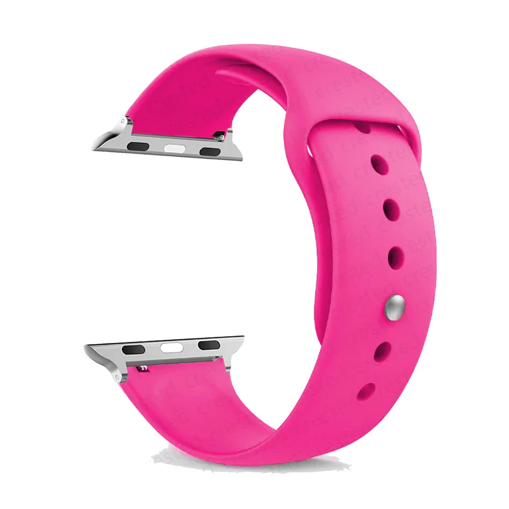 Apple Watch Silikonarmband – Bequemes wasserdichtes Armband