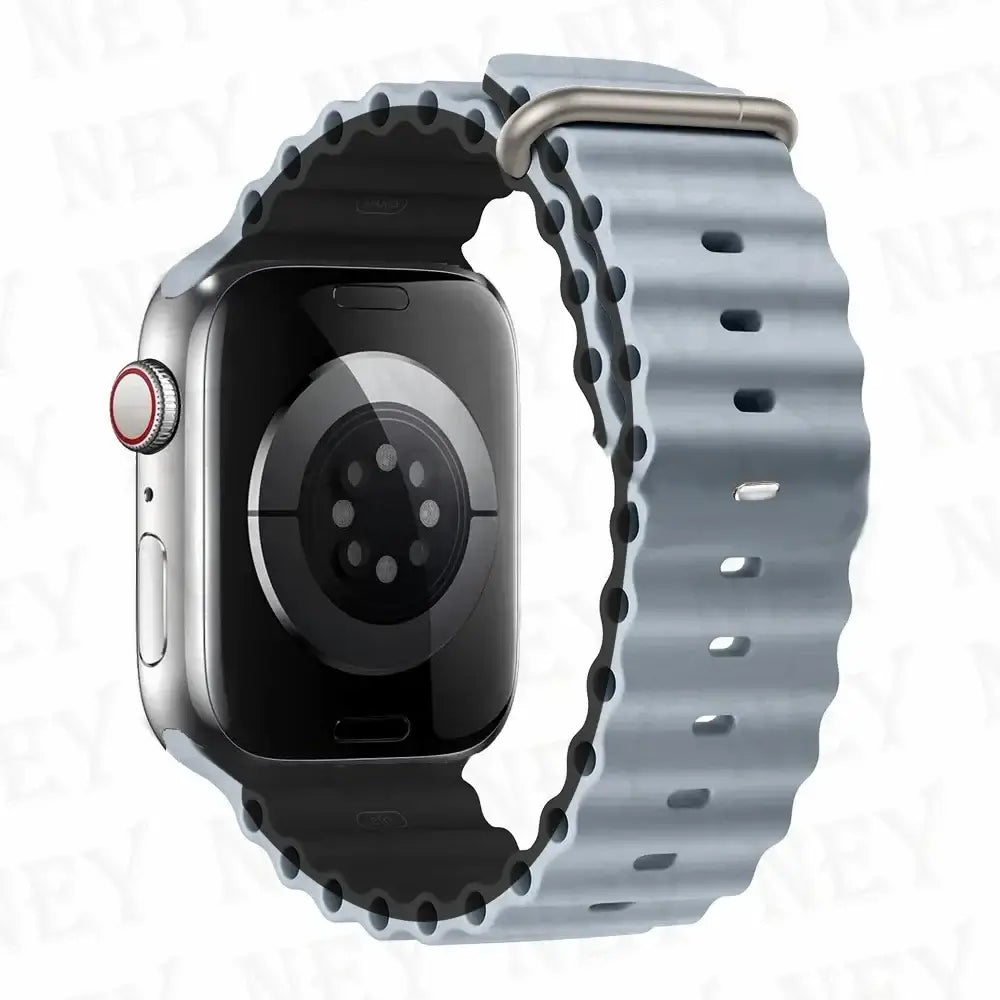 Apple Watch Silicone Strap - Soft Flexible Comfortable Fit