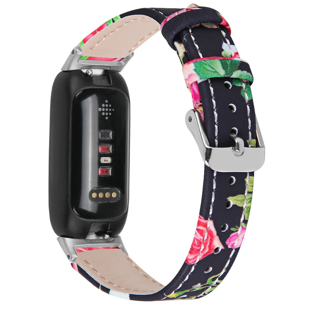 Fitbit Inspire 3 Lederarmband – Stilvolles und atmungsaktives Armband
