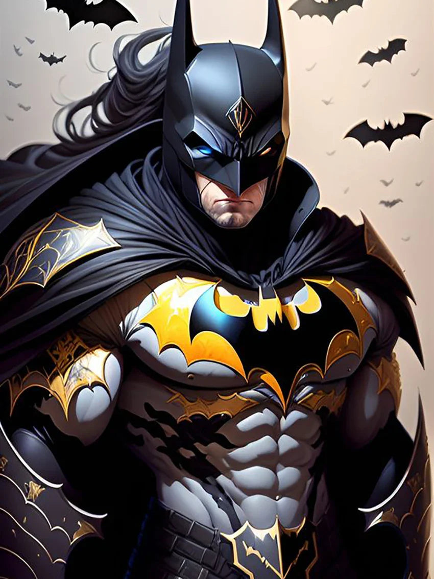 Comics Batman DC Diamond Painting New Pixel 5D Wall Posters