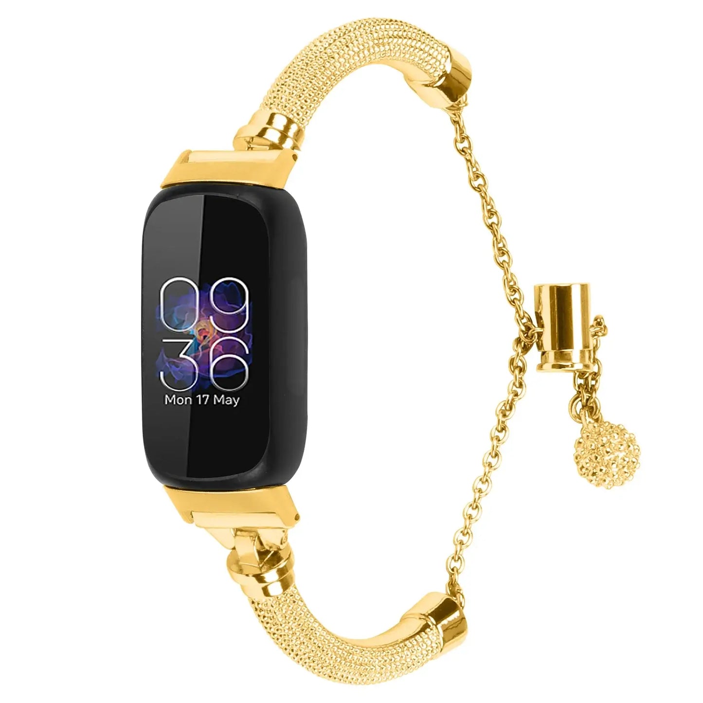 Fitbit Inspire 2, 1, HR Edelstahlarmband – Robustes Metallband