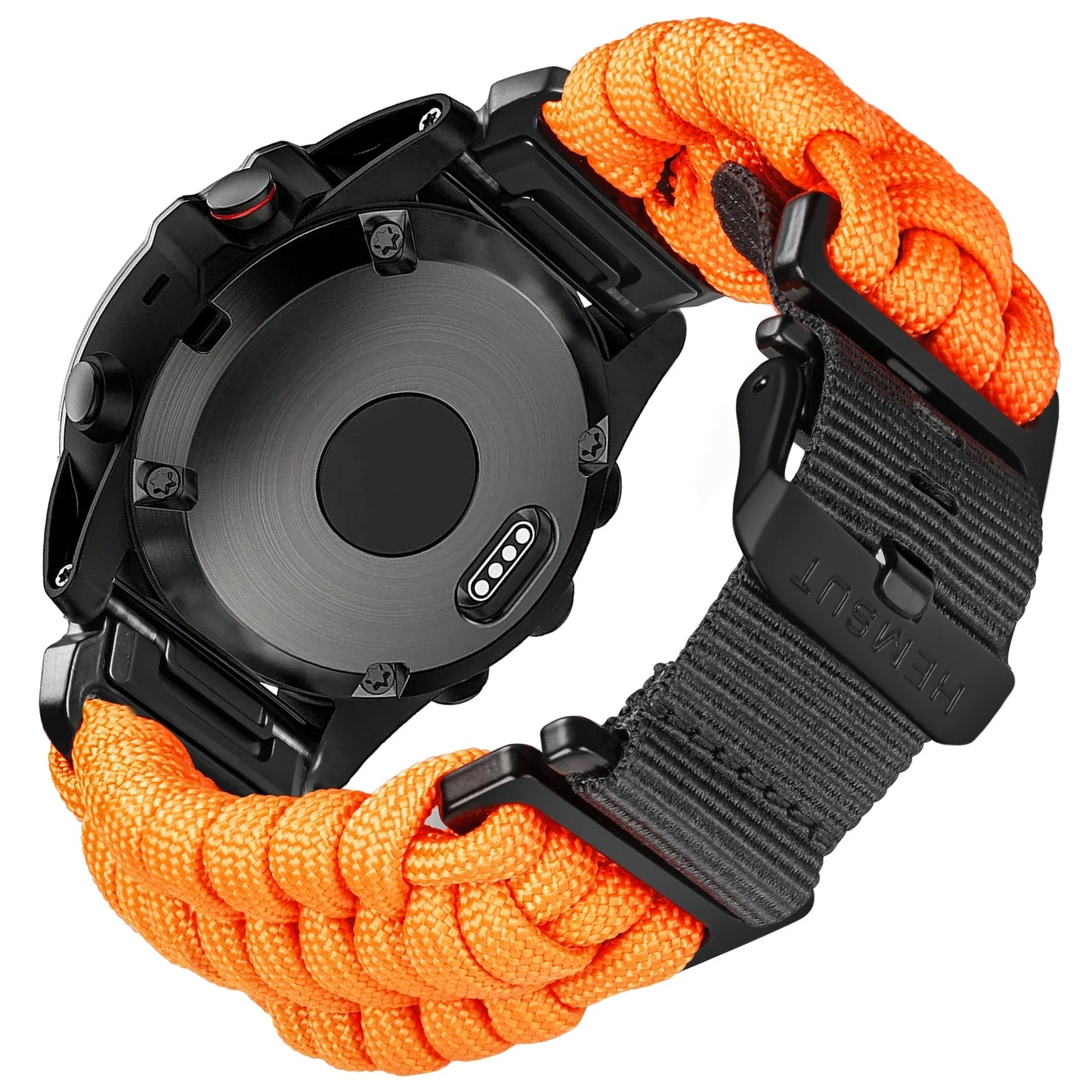 Bracelet de montre Garmin en paracorde - Conception sport durable