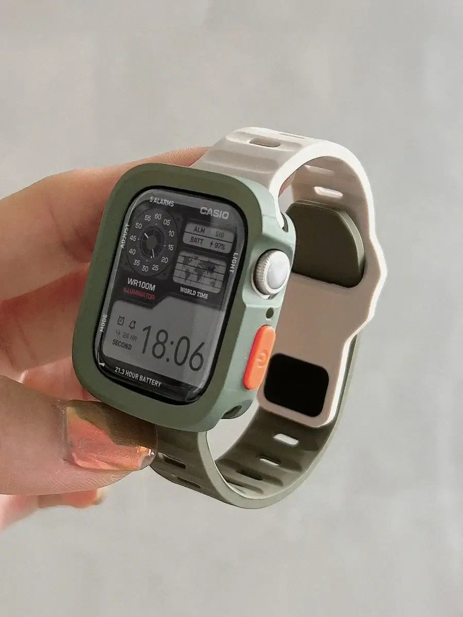 Apple Watch Silikonarmband – Strapazierfähiges, bequemes Armband