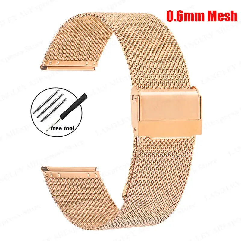Samsung Galaxy Watch Mailänder Armband – Stilvoll & Langlebig