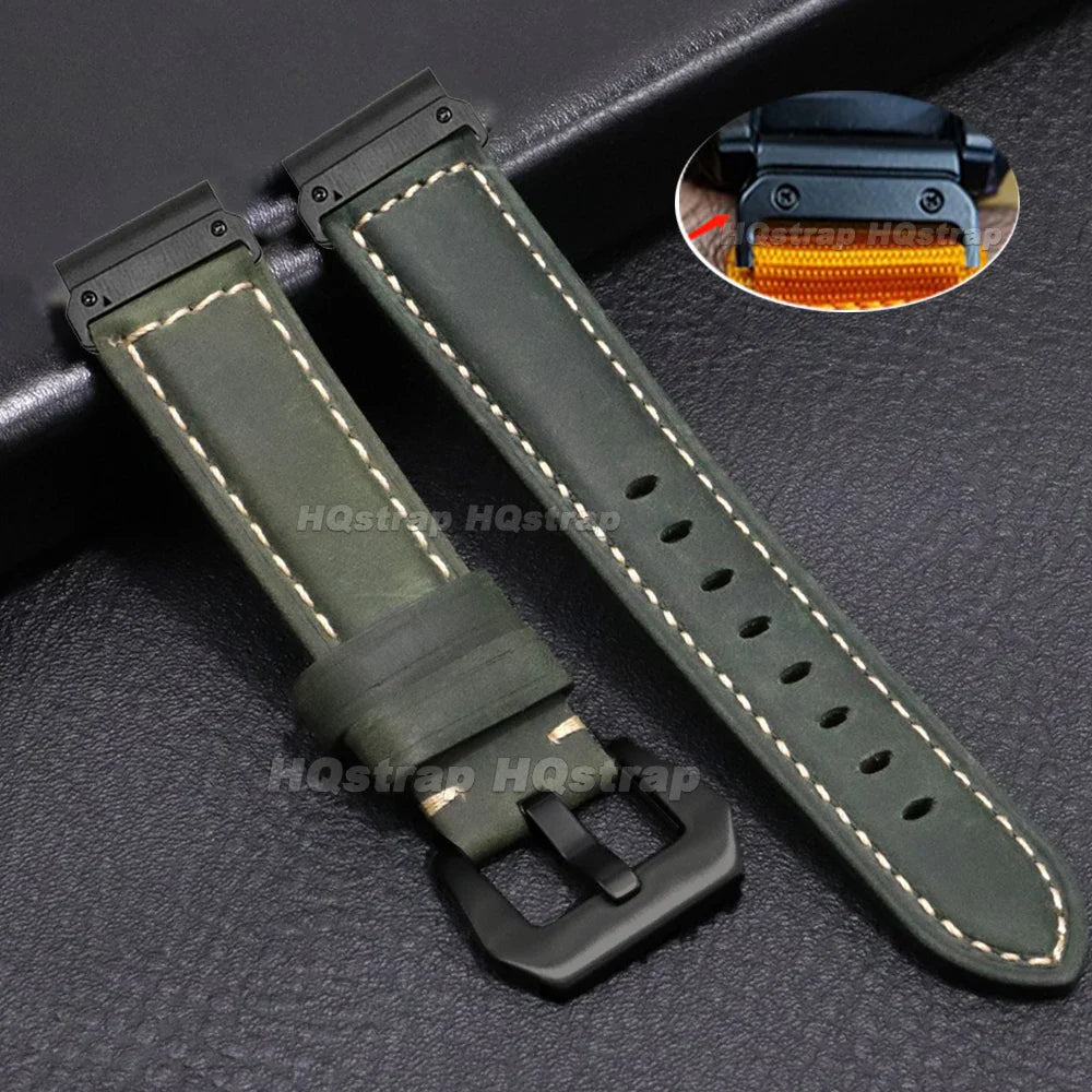Garmin Vintage Lederarmband – klassisch und komfortabel