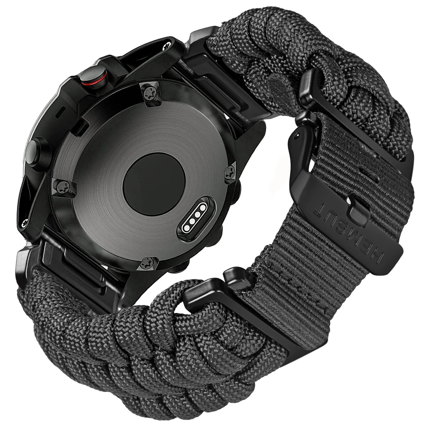 Bracelet de montre Garmin en paracorde - Conception sport durable