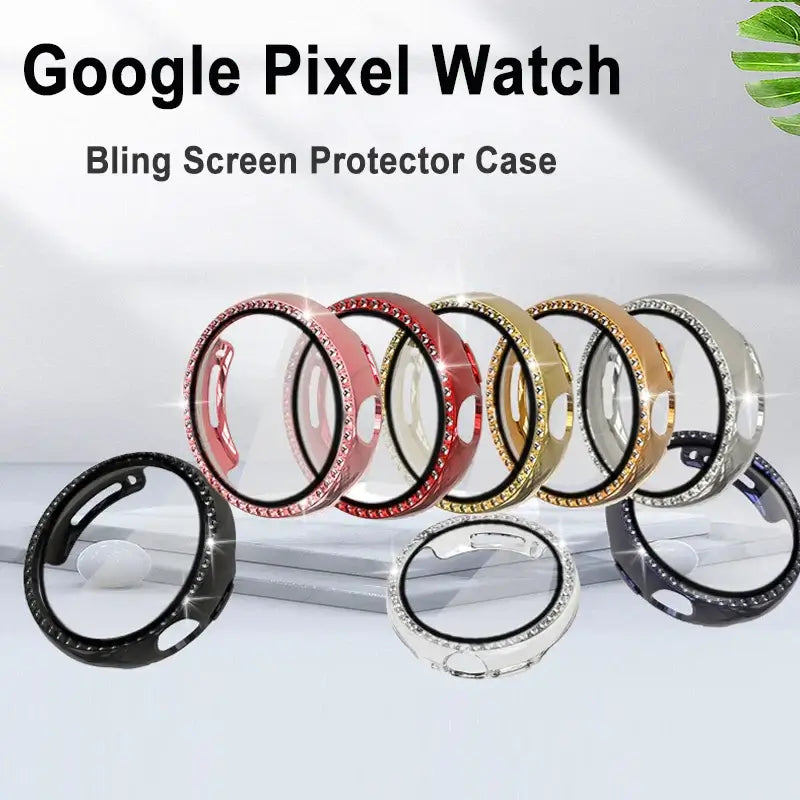Google Pixel Watch Bling Case - Stylischer, robuster Schutz