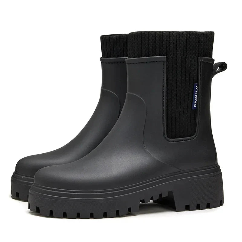 Women’s Waterproof Anti-Slip Rain Boots – Stay Dry Every Step