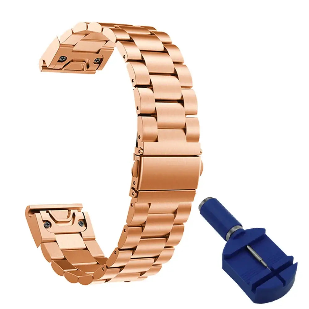 Garmin QuickFit Armband aus Edelstahl - Elegant und stilvoll