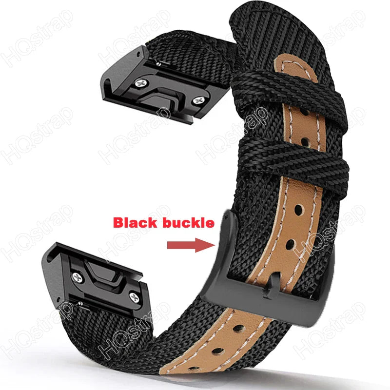 Garmin Sport-Nylon-Armband – Atmungsaktives, bequemes Design