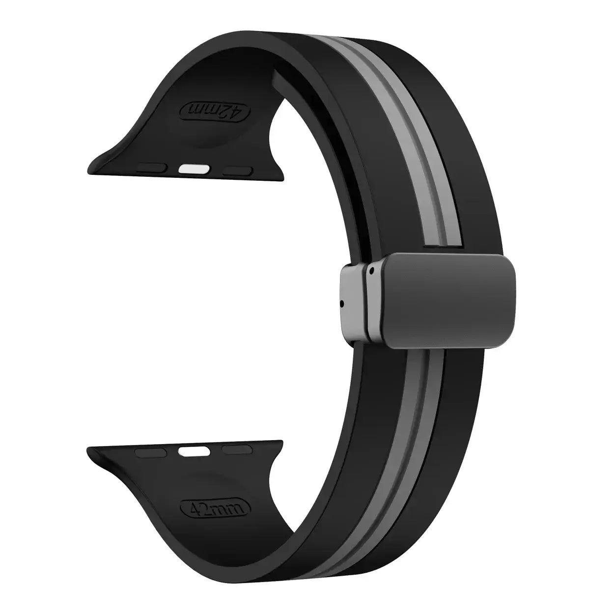 Apple Watch Silikonarmband – Robustes Design mit Magnetverschluss