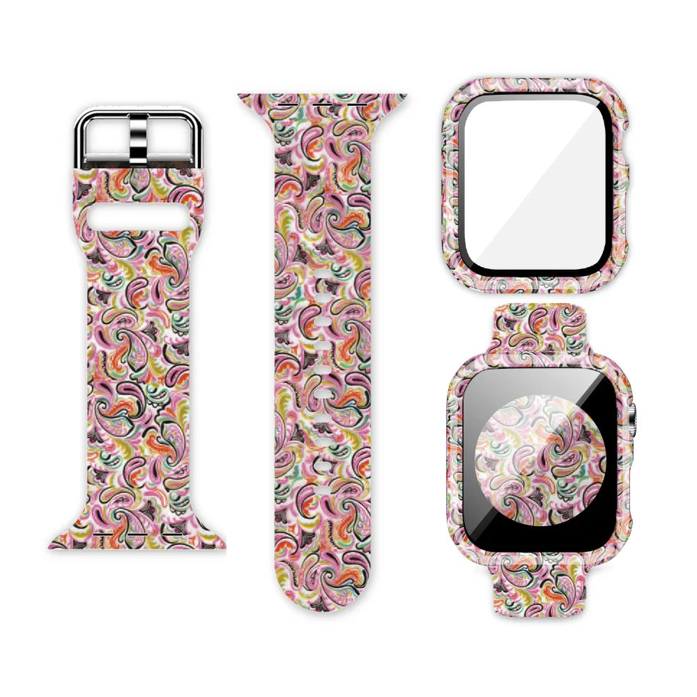 Apple Watch Silicone Strap - Unique Printed Designs