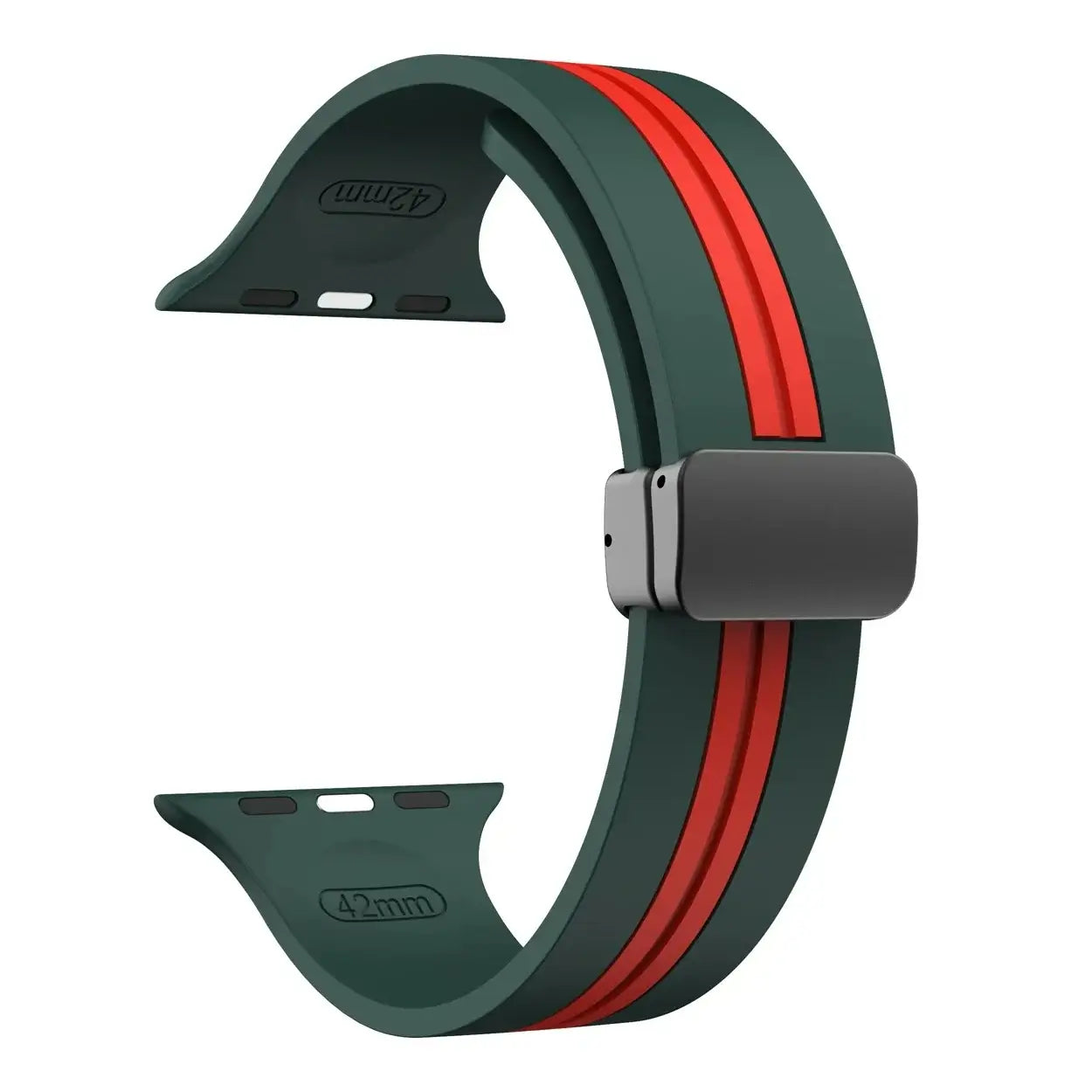 Apple Watch Silikonarmband – Robustes Design mit Magnetverschluss