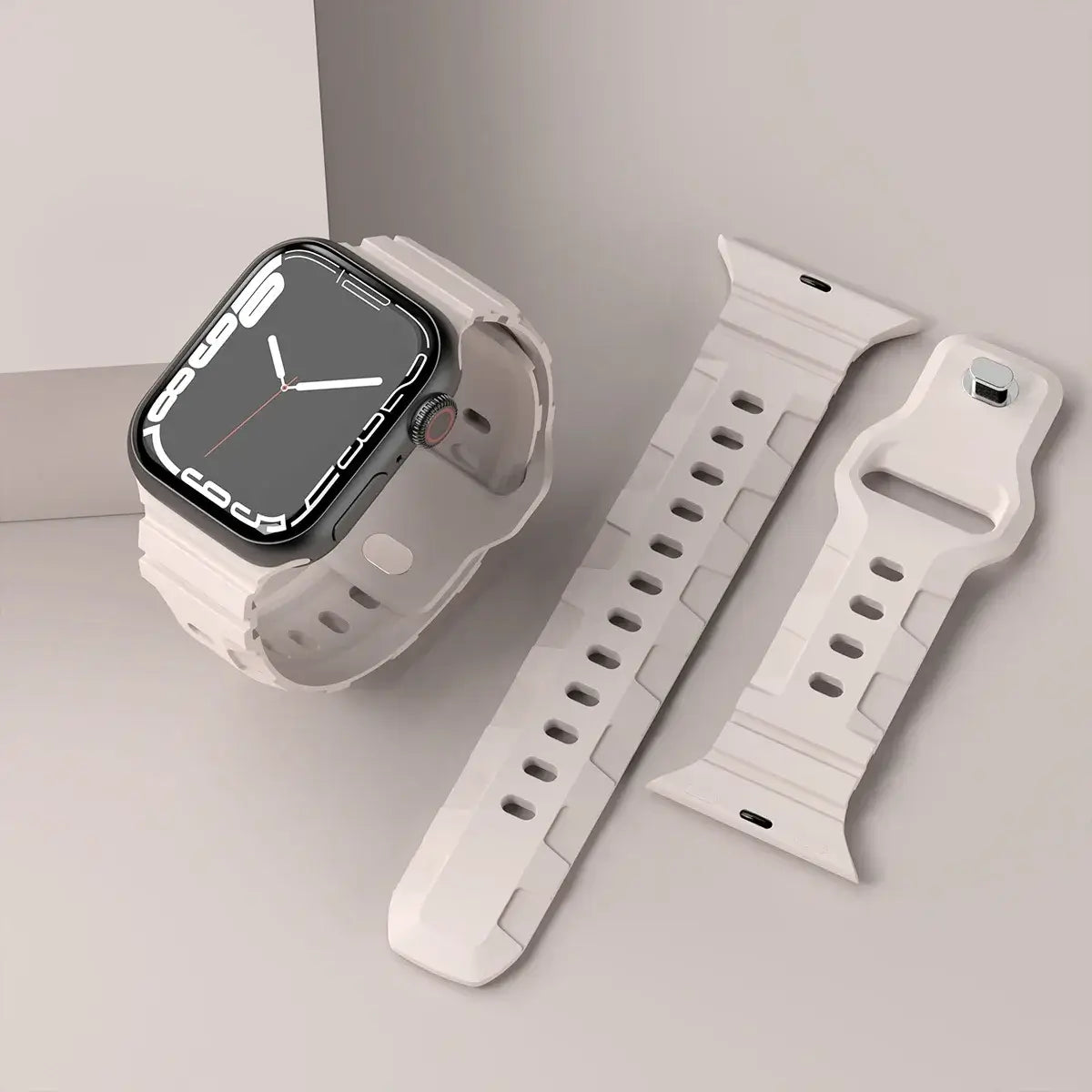 Apple Watch Silikonarmband - Weiches Wasserdichtes Flexibles Armband