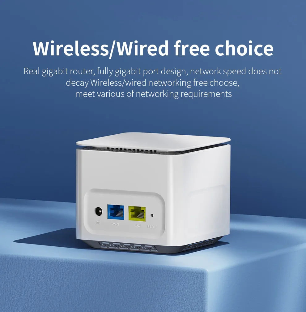 Comfast AC1200 Dual Band Mesh WiFi Router – Full House Coverage, 2.4G & 5GHz