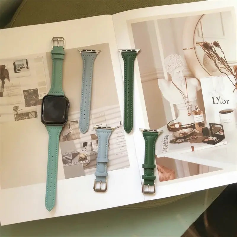 Apple Watch Lederarmband - Premium Qualität, stilvolles Design
