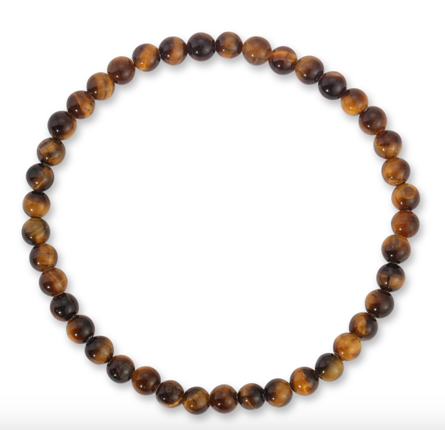 Œil de tigre poli || Bracelet adulte