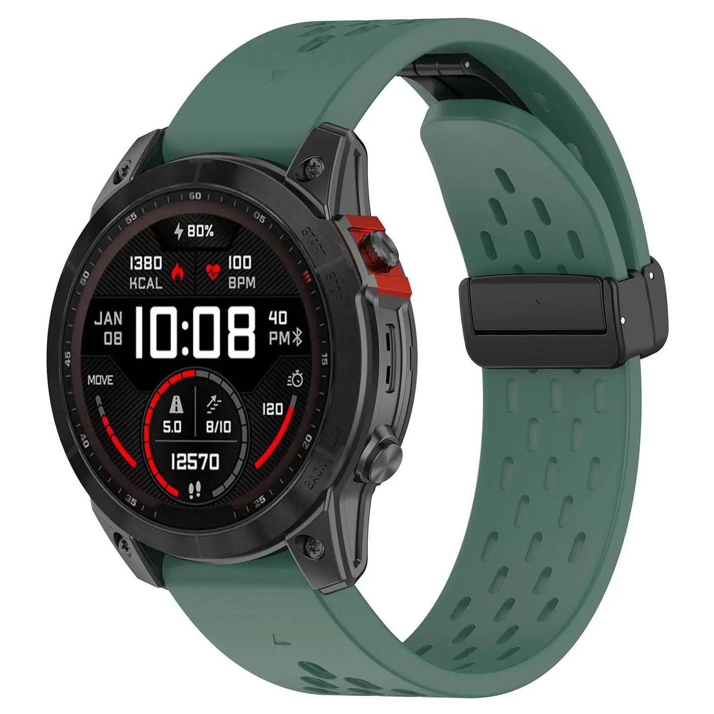 Bracelet en silicone Garmin – Bracelet QuickFit respirant