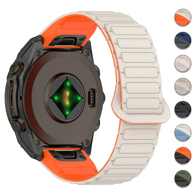 Garmin Fenix Silikon-Magnetarmband – Vielseitig & Komfortabel