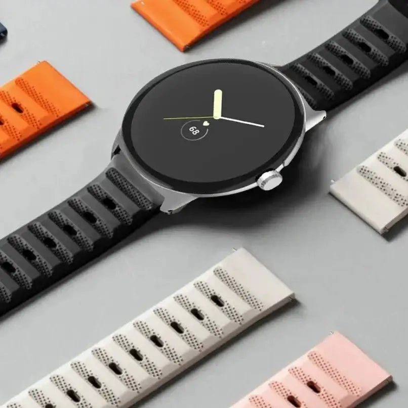 Google Pixel Sportarmband aus Silikon – atmungsaktiv und flexibel