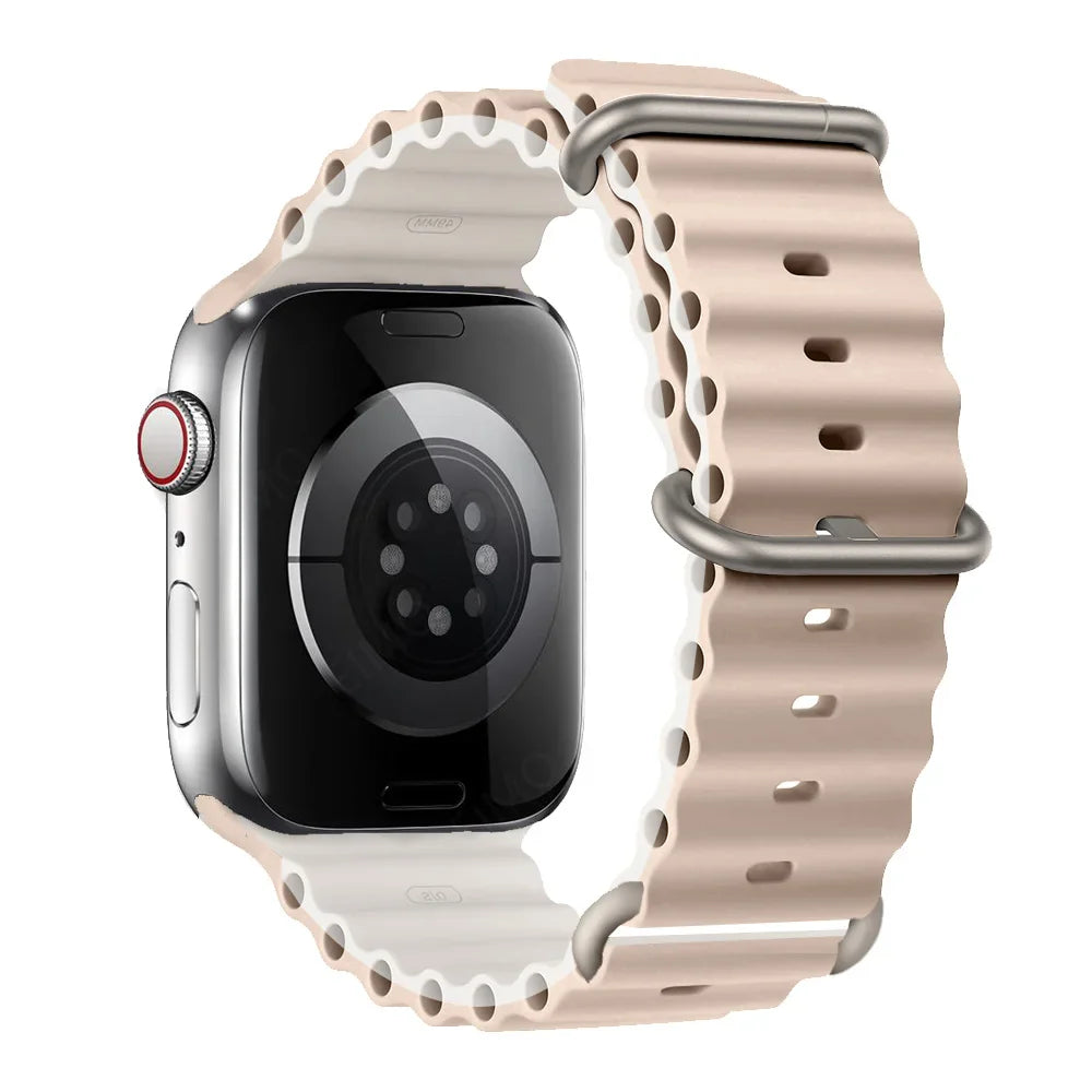 Apple Watch Silicone Strap - Waterproof and Breathable Band