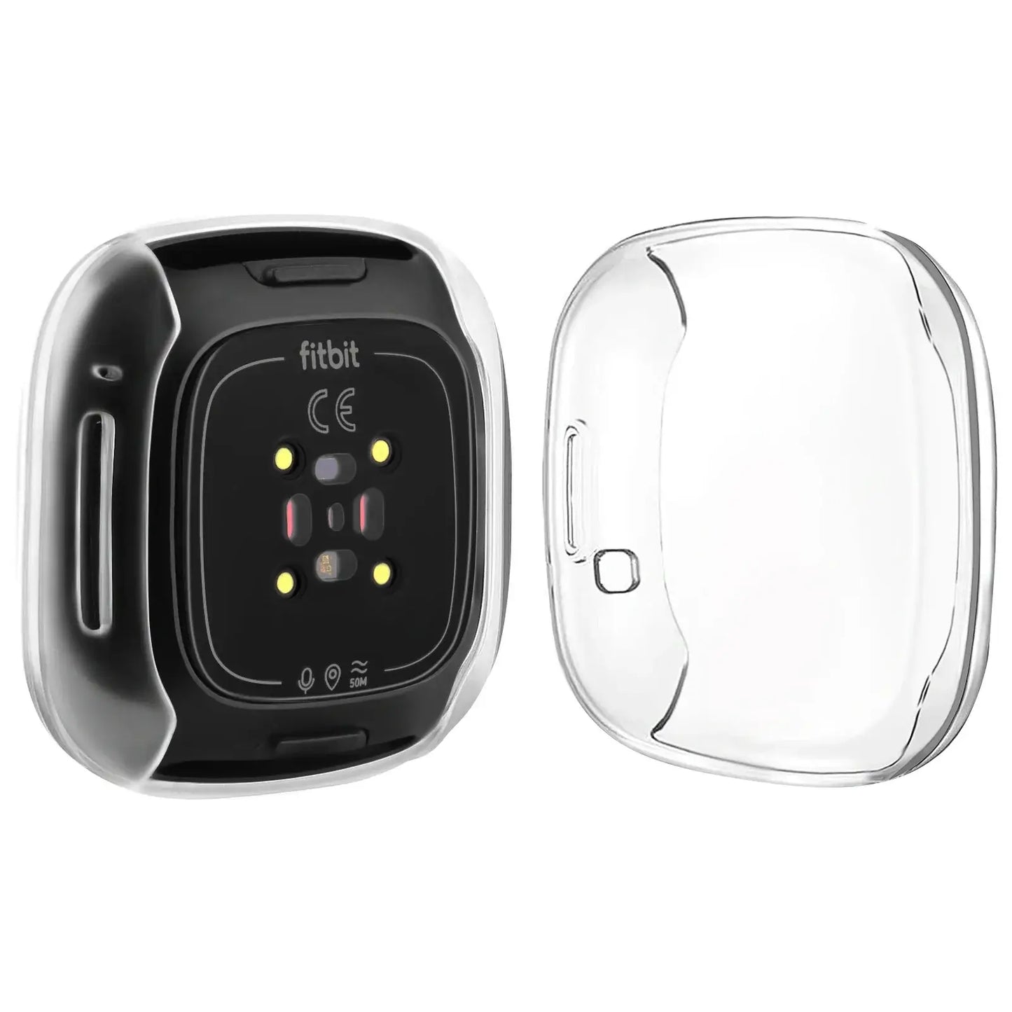 Fitbit Versa & Sense Hülle und Displayschutzfolie