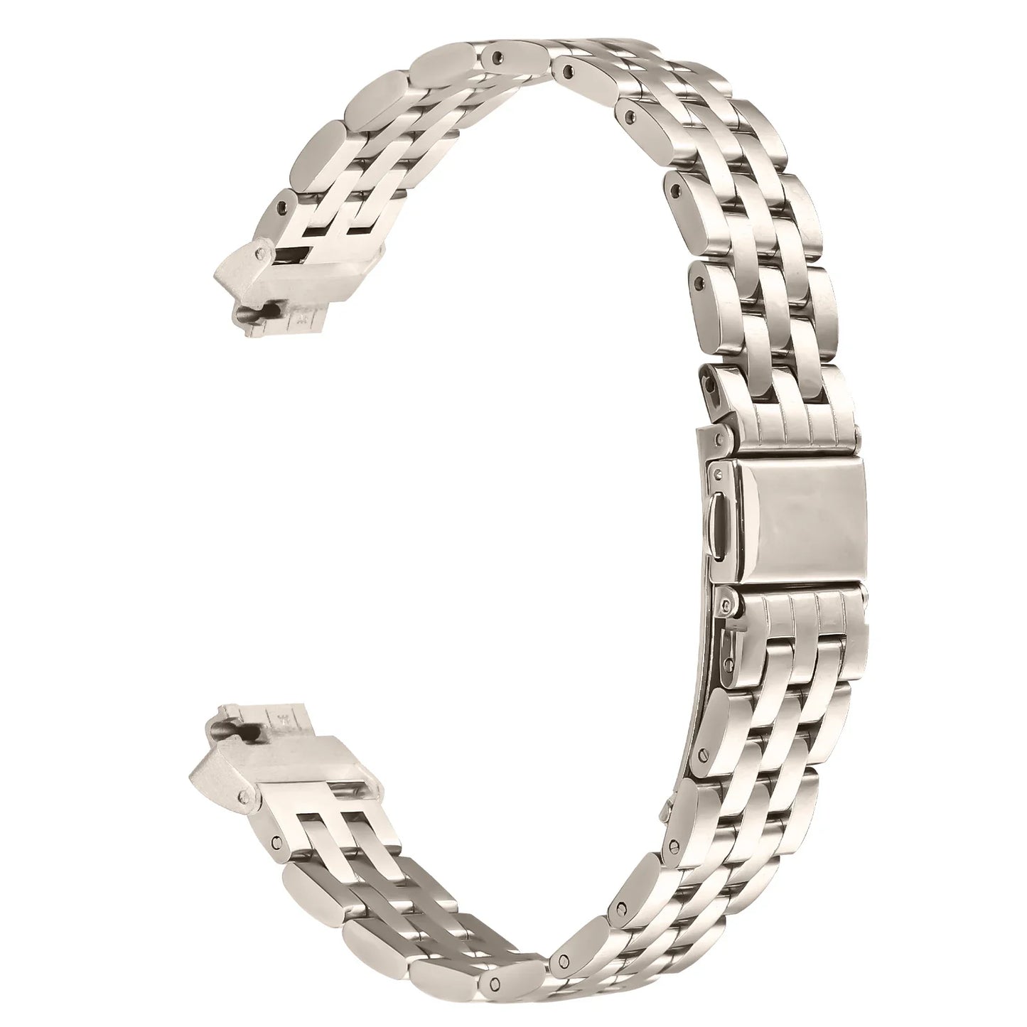 Fitbit Inspire 2, 1, HR Edelstahlarmband – Premium-Band