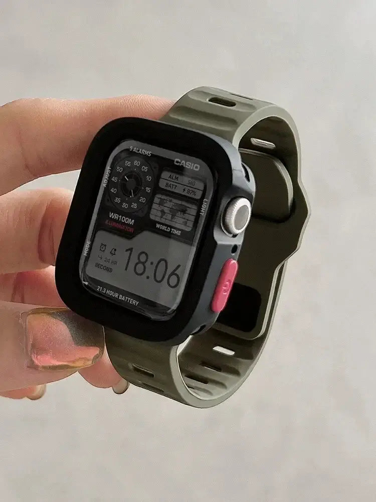 Apple Watch Silikonarmband – Strapazierfähiges, bequemes Armband