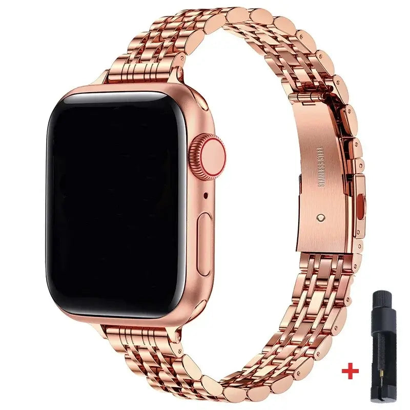 Apple Watch Edelstahlarmband – Elegantes, robustes Design
