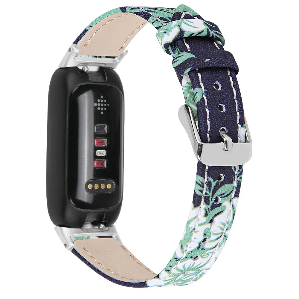 Fitbit Inspire 3 Lederarmband – Stilvolles und atmungsaktives Armband