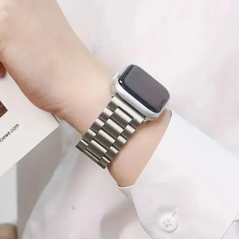 Apple Watch Edelstahlarmband – Elegantes, robustes Design