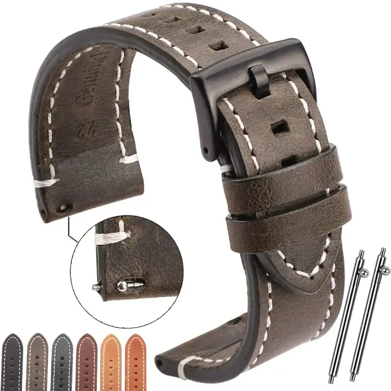 Huawei Lederarmband - Premium, Klassisch, Stilvolles Design