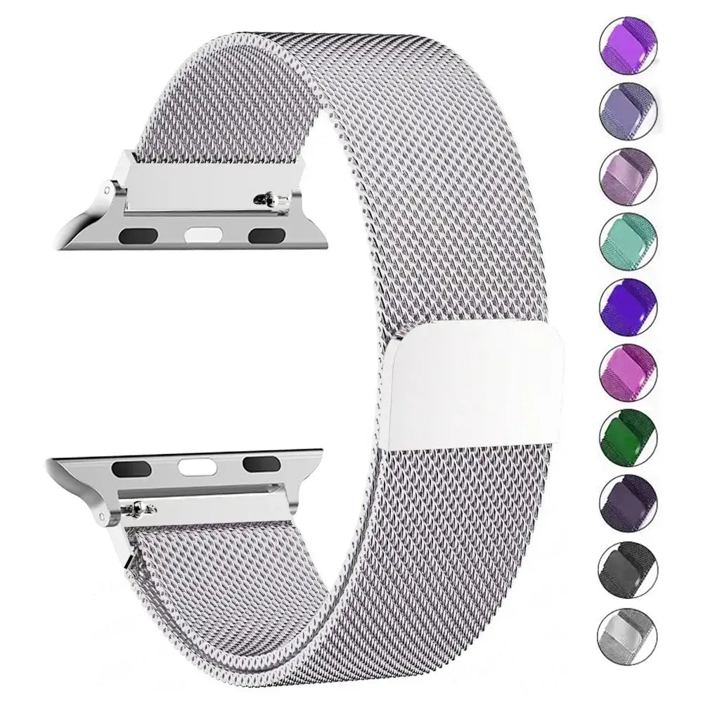 Apple Watch Edelstahlarmband - Elegantes Magnetarmband