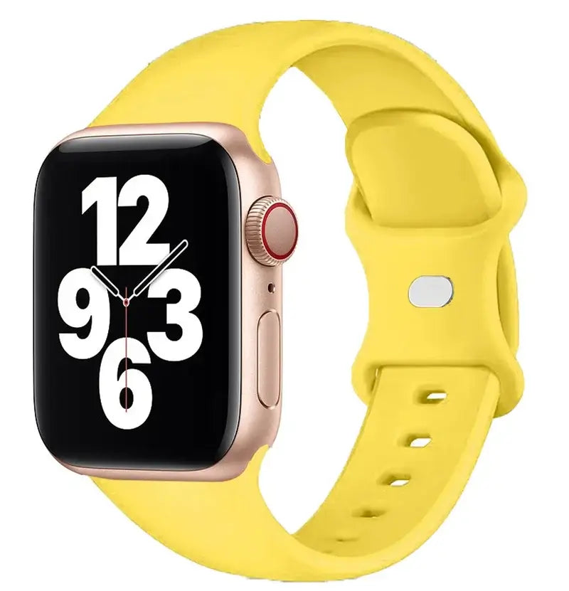 Apple Watch Silikonarmband - Weiches wasserdichtes flexibles Armband