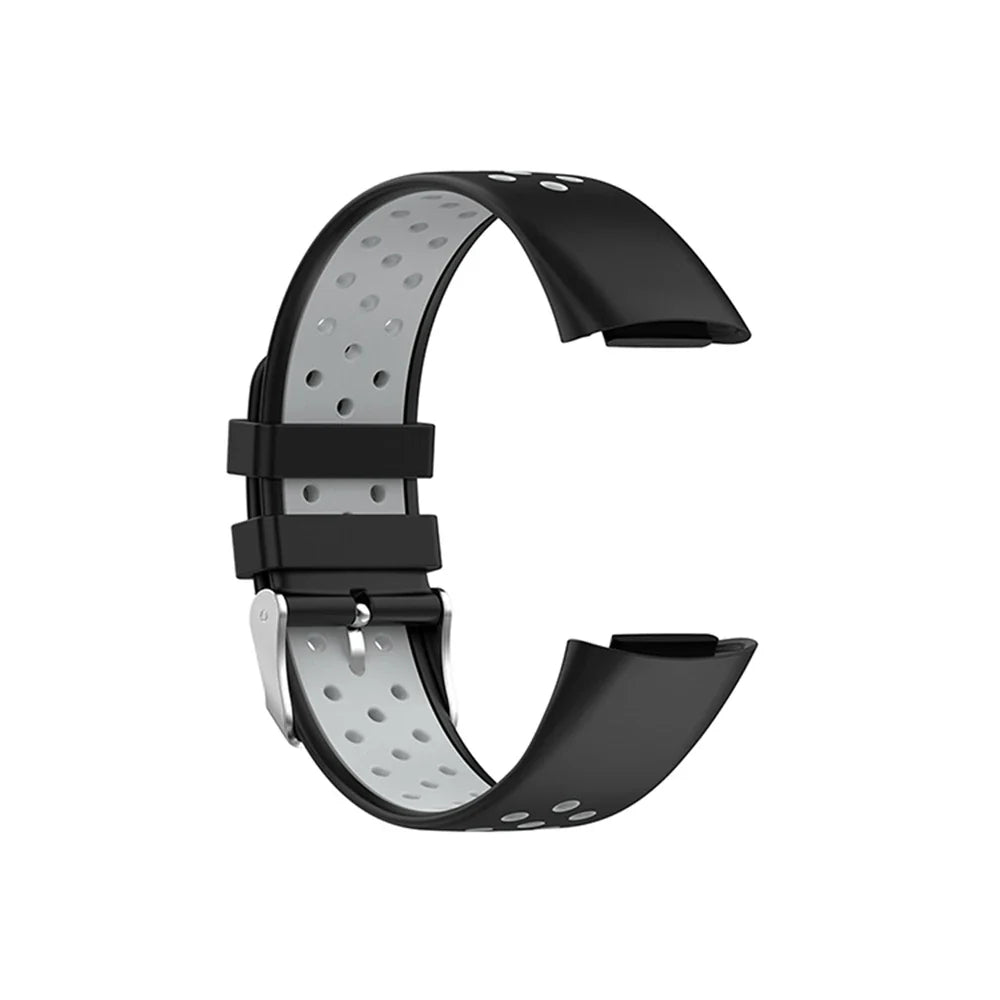 Fitbit Charge 5 6 Silikonarmband - Atmungsaktives Sportarmband