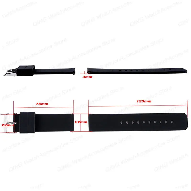Suunto Silicone Strap - Soft, Waterproof, Colorful Design