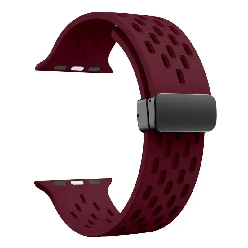 Apple Watch Silikonarmband – Atmungsaktives, bequemes Armband
