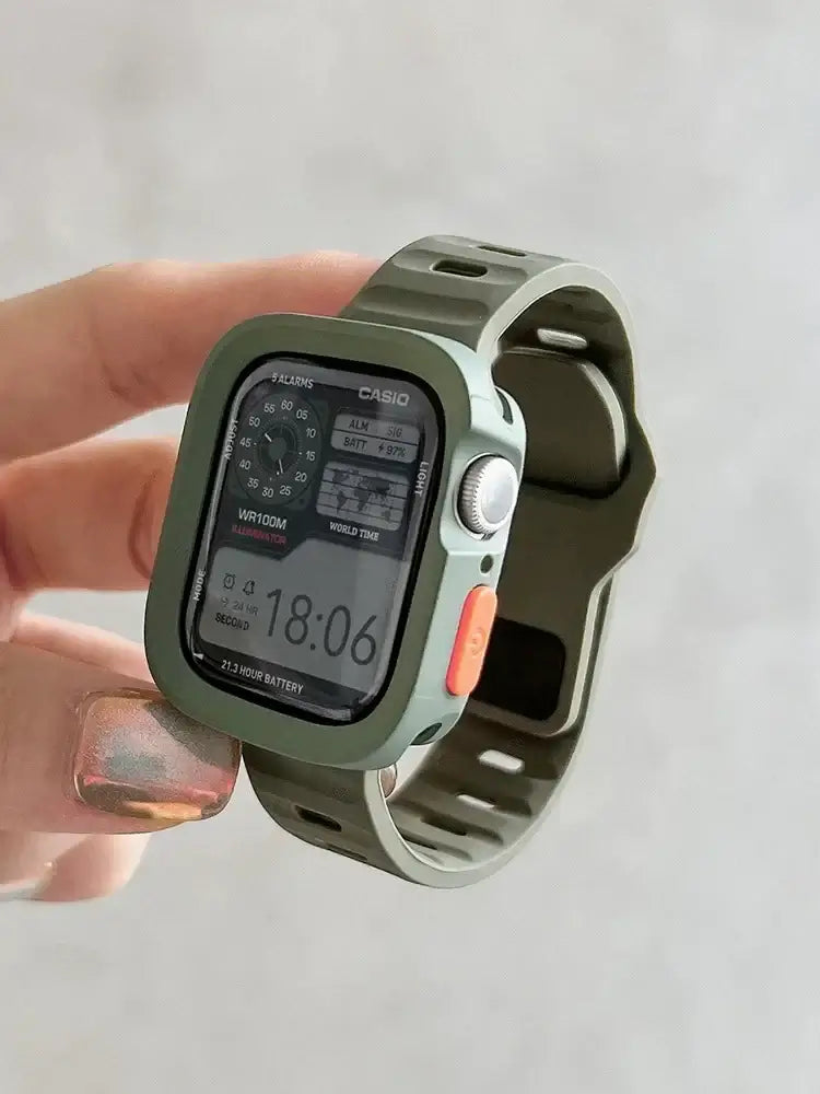 Apple Watch Silikonarmband – Strapazierfähiges, bequemes Armband
