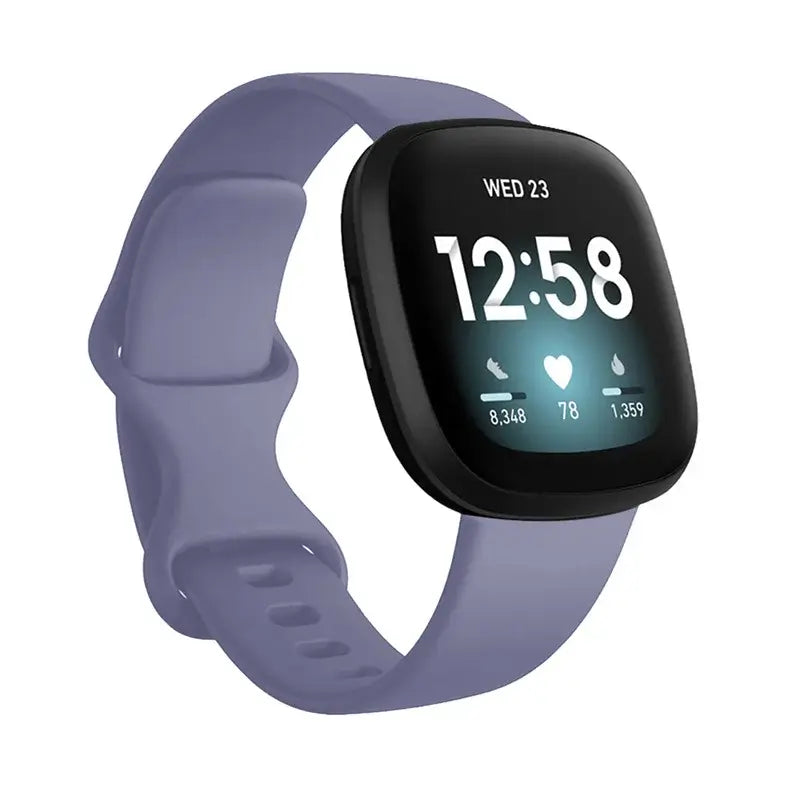 Bracelets en silicone Fitbit Versa et Sense – Bracelets durables et élégants