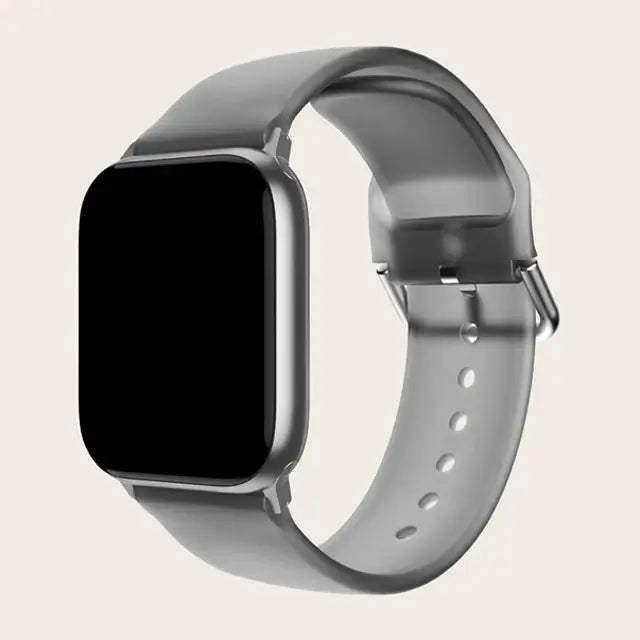 Apple Watch Silikonarmband – Buntes Blumenmusterarmband