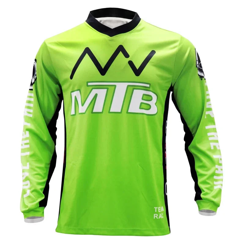 Men's MTB Motocross Jersey Motorcycle Mountain Bike Moto Wear BMX DH T Shirt Clothing Maillot Ciclismo Downhill Clothing