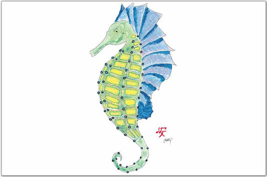 Seahorse Placemat | Ocean-Inspired