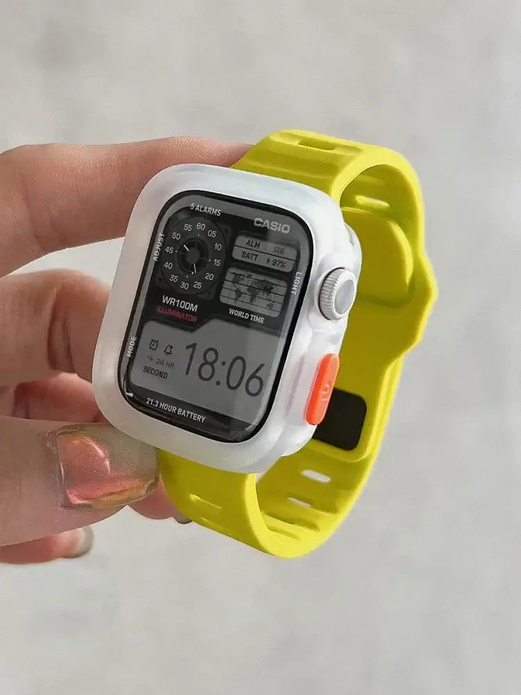 Apple Watch Silikonarmband – Strapazierfähiges, bequemes Armband