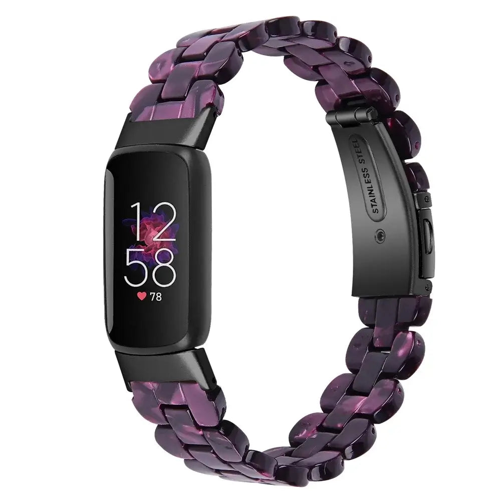 Bracelet en résine Fitbit Luxe - Design élégant et confortable
