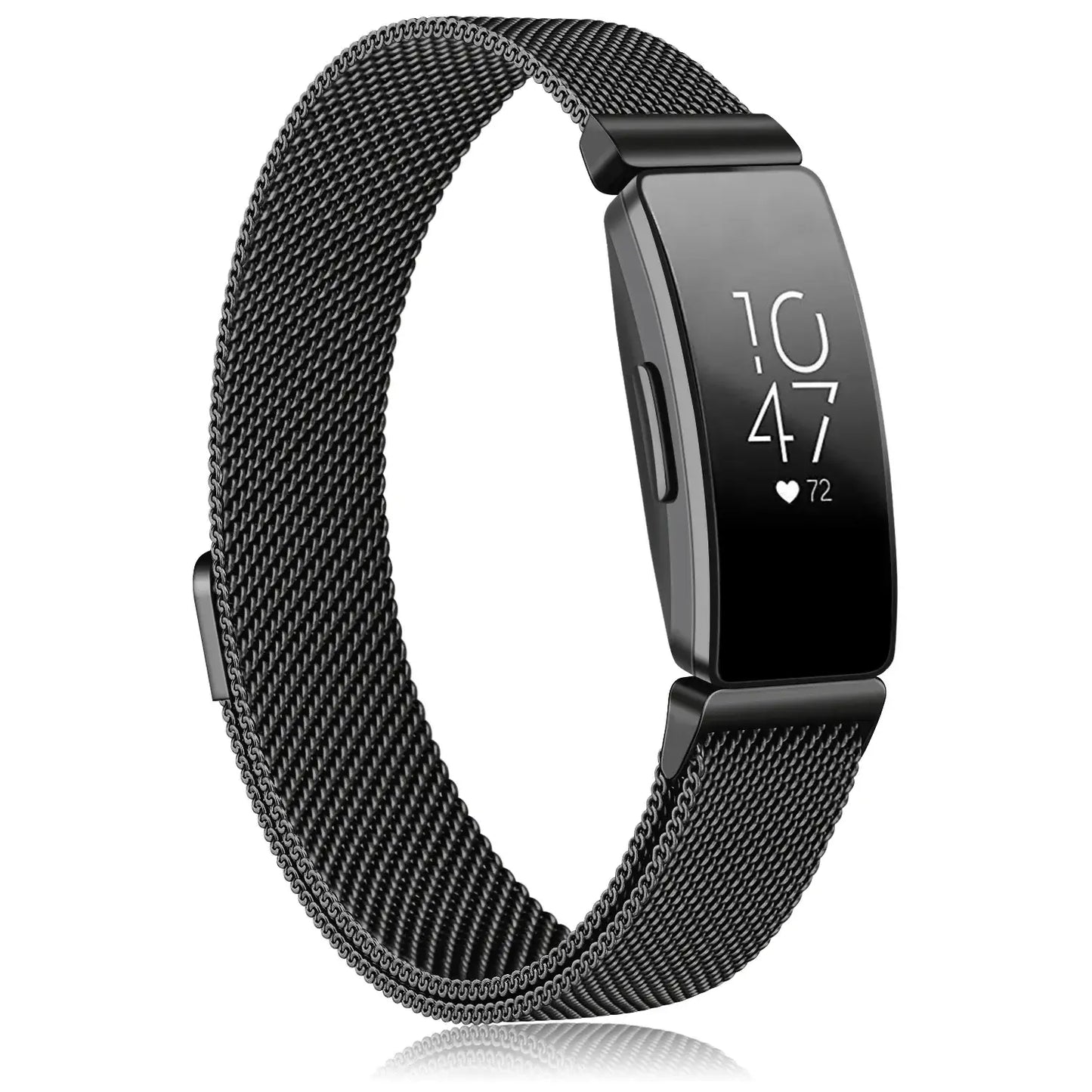 Bracelet Milanais Aimanté en Acier Inoxydable Fitbit Inspire 2, 1, HR