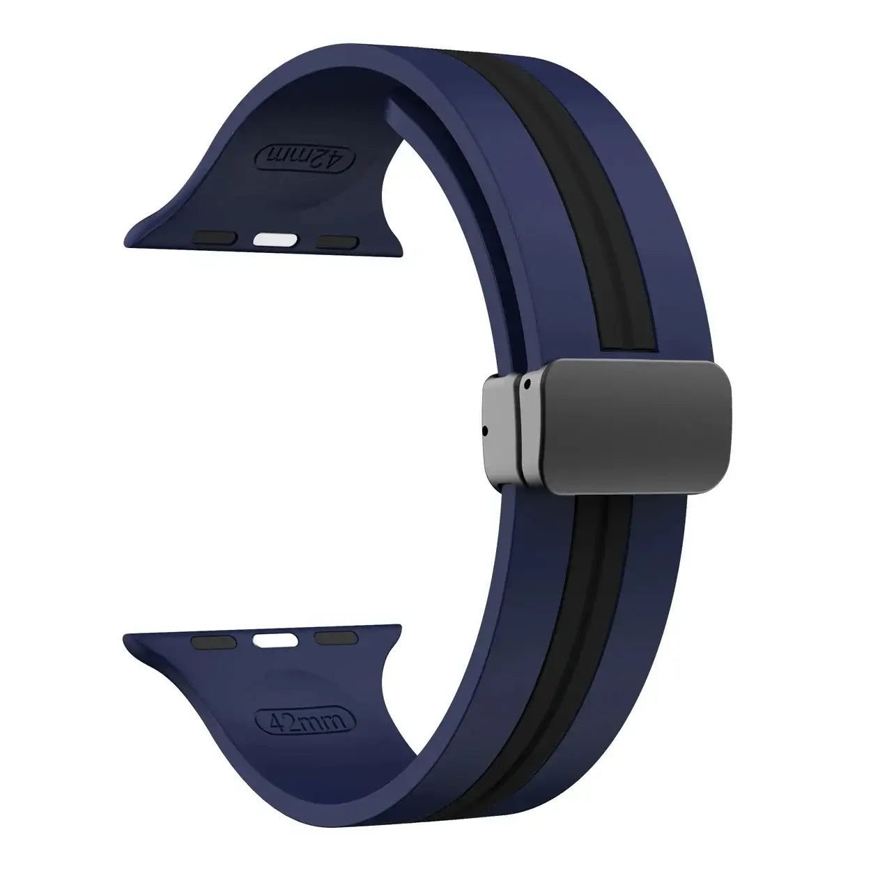 Apple Watch Silikonarmband – Robustes Design mit Magnetverschluss