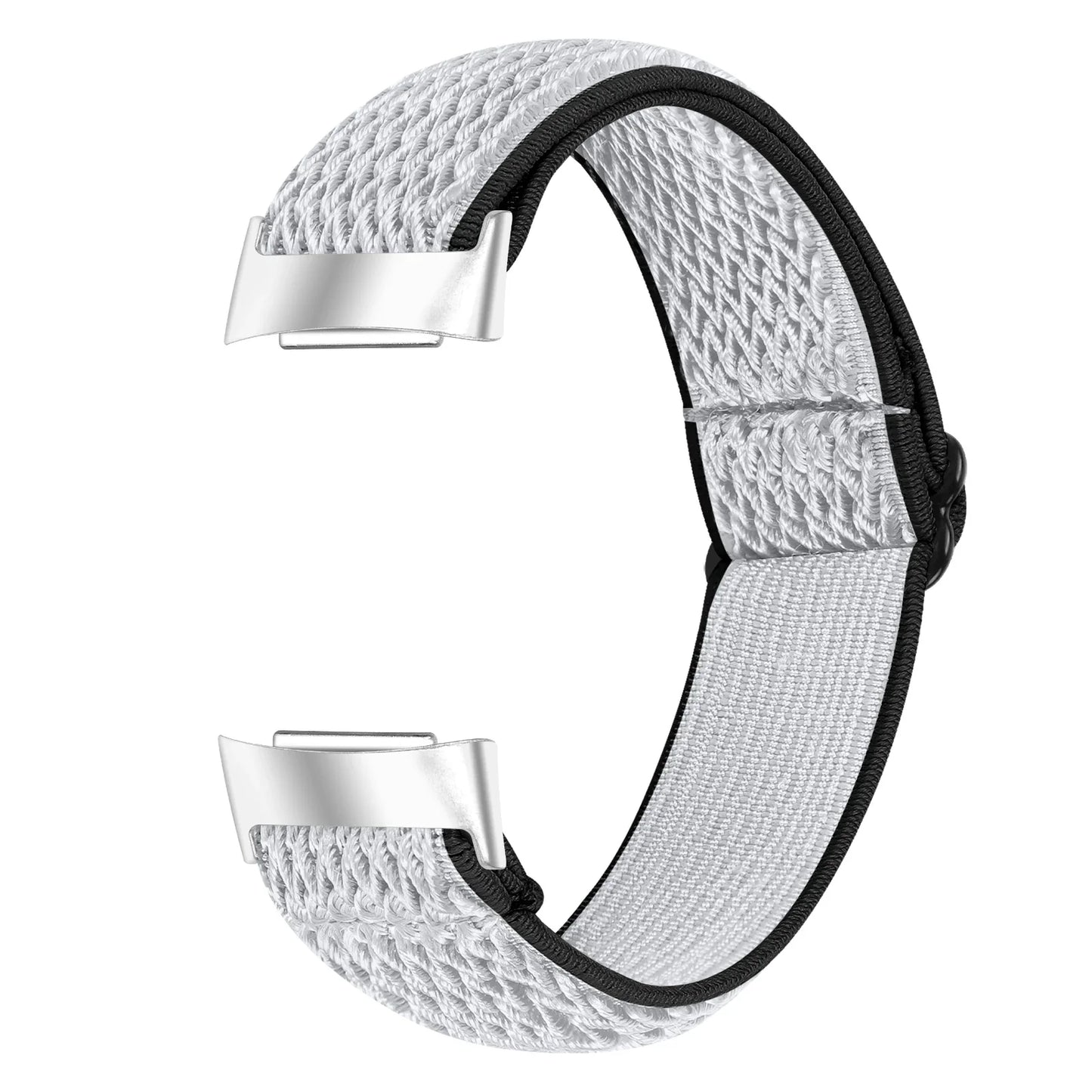 Fitbit Charge 6 5 Nylonarmband – Elastisches Sport-Stoff-Design