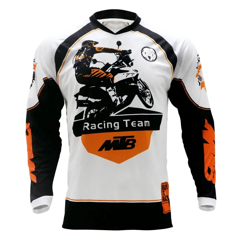 Men's MTB Motocross Jersey Motorcycle Mountain Bike Moto Wear BMX DH T Shirt Clothing Maillot Ciclismo Downhill Clothing