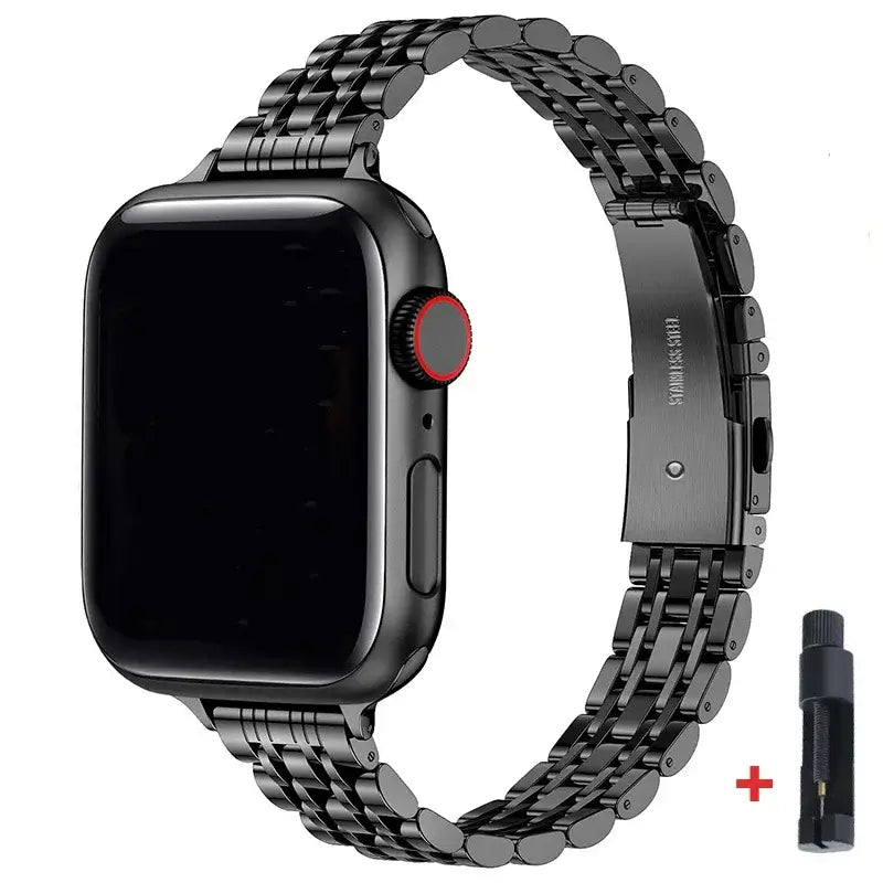Apple Watch Edelstahlarmband – Elegantes, robustes Design